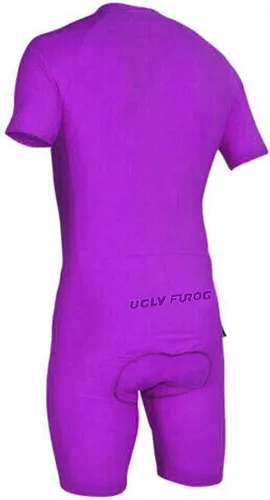 Miniatura 78 de UGLY FROG Traje de triatlón para hombre de manga corta Jersey de piernas cortas Skinsuit Tri Kit Ciclismo Skinsuit Team Bike Ropa
