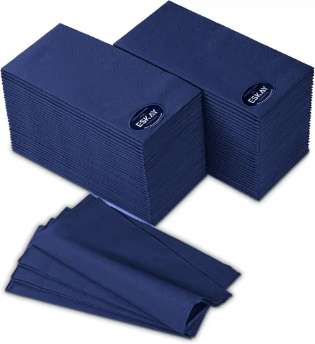 Miniatura 42 de Servilletas desechables rojas de 3 capas, 125 unidades, servilletas de papel para cócteles y fiestas para bodas, cumpleaños, bares y eventos, hechas