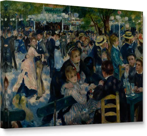 Miniatura 12 de Niwo ART - Montañas y mar, serie de pinturas más famosas del mundo, lienzo de pared para decoración del hogar, envoltura de galería, estirado