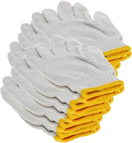 Miniatura 8 de Othmro Guantes antiestáticos de trabajo de seguridad Guantes de poliéster de tres costillas Guantes Hidratantes Etiqueta