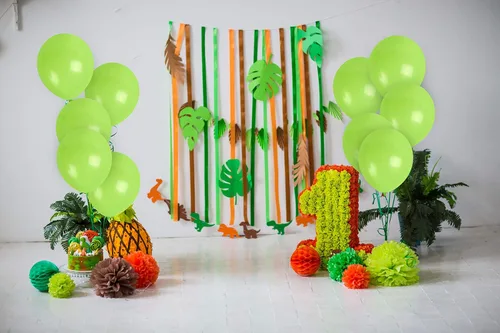 Miniatura 4 de Treasures Gifted - Globos de un solo color mate, Verde lima (Lime Green)