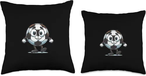 Miniatura 3 de Bonita almohada de fútbol para niños y niñas