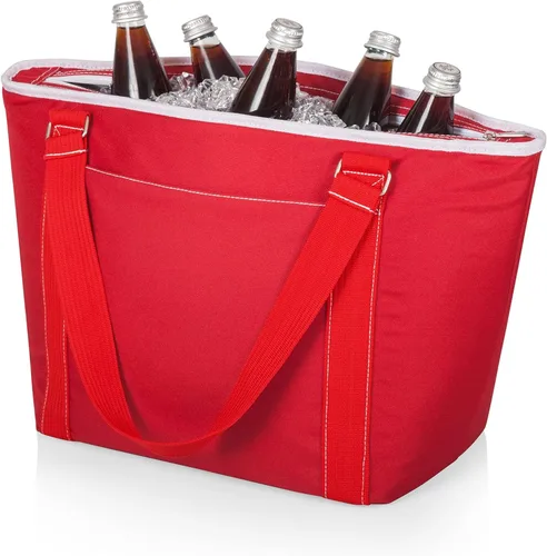 Miniatura 5 de PICNIC TIME NFL Topanga Cooler Bag, Soft Cooler Tote Bag, Picnic Cooler Rojo