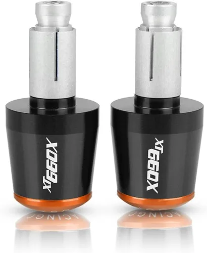 Para XT660 X XT660X 2004-2017 2005 2006 2007 2008 2009 2010 Otorcycle 7/8 pulgadas 0.866 in Agarres Manillar Manillar Tapa de extremo de la barra