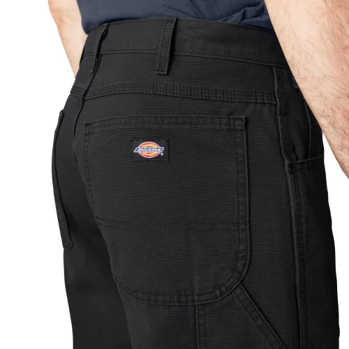 Miniatura 3 de Dickies Jeans de carpintero para hombre, ajuste relajado, pierna recta, Negro, 30 x 30