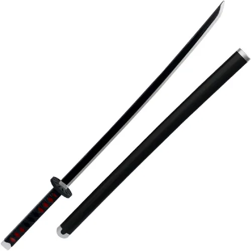 damdos Espada de cosplay de anime de Halloween, espadas de espuma de 41 pulgadas, espadas de fantasey, Agatsuma Zenitsu, espadas Satoman Tanjirou,
