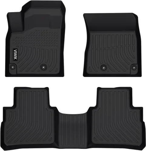 Miniatura 44 de VIWIK Alfombrillas de Piso para Kia Sorento de 7 asientos 2016-2020 S/L/LX/EX/SX/SX Limited, Alfombrillas de Coche Automotrices 3D Antideslizantes