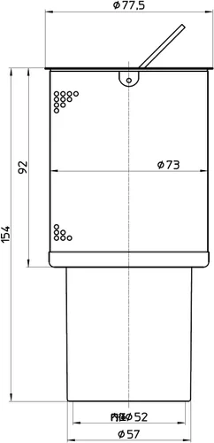 Miniatura 7 de x4E09; x6804; grifo fregadero basura recibido fregadero drenaje cesta PH65 °F