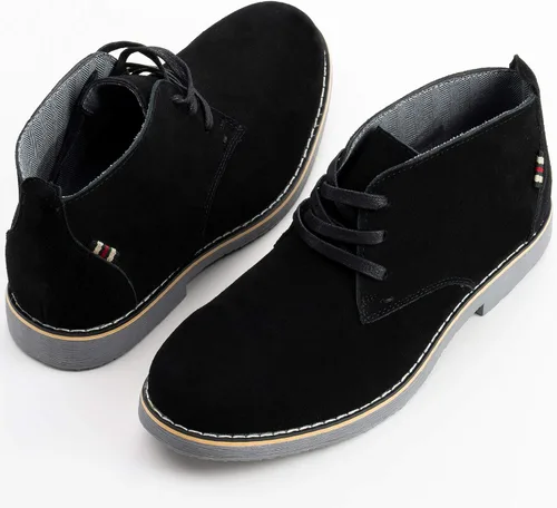 Miniatura 4 de Alpine Swiss Beck - Botas Chukka de ante genuino para hombre