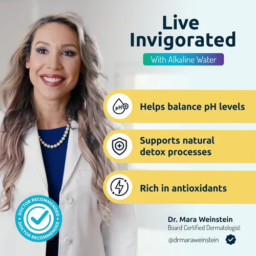 Miniatura 2 de Invigorated Water - Dispensador de filtro de agua alcalino para encimera, gran capacidad de 52 tazas, agua alcalina mineralizada, sin BPA, 96