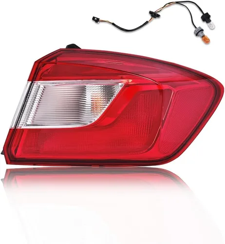 G-PLUS Luz Trasera Compatible con Faro Trasero de Freno para Chevy Cruze LS LT LTZ Premier Sedán de 4 Puertas 2016-2019 con Bombillas y Arnés de