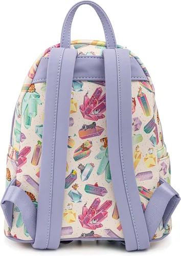 Miniatura 3 de Loungefly Disney Crystal Sidekicks - Bolso de hombro con doble correa para mujer, Multi, Moderno