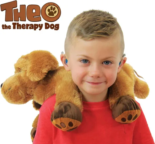 Miniatura 5 de ROYLCO Theo The Sensory Companion - Animal de peluche, 2.5 libras, juguete sensorial, pelo suave, paquete de calor/frío, animal de peluche