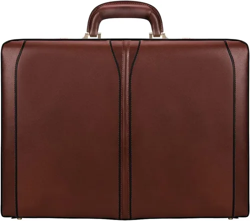 Miniatura 2 de McKlein EE. UU. Tom Daley Slim Attache Funda de piel V Series 18" portafolios