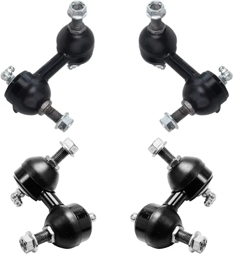 Detroit Axle - 4 barras estabilizadoras para Acura EL Honda Civic 01-05, 4 barras estabilizadoras delanteras y traseras de repuesto 2001 2002 2003