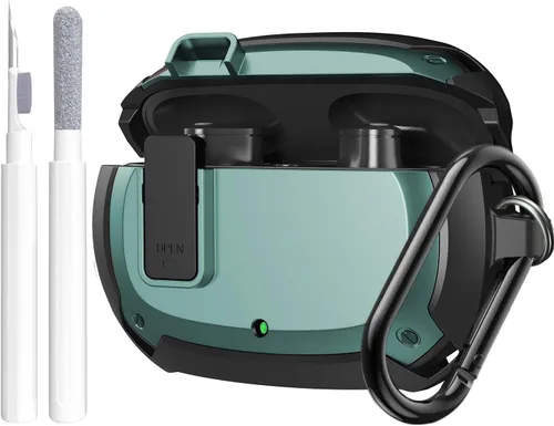 Miniatura 13 de Compatible con funda para Beats Studio Buds/Buds+ 2021/2023, [Bloqueo seguro] Funda protectora Cool Beats Studio Buds Plus para hombres y mujeres