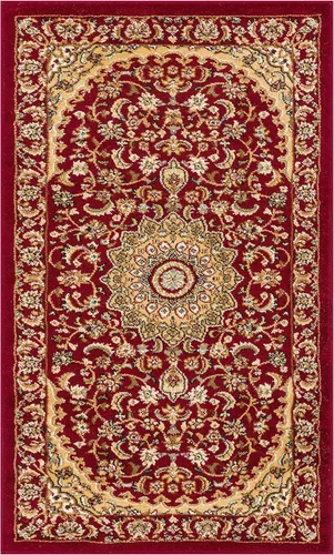 Miniatura 3 de Timeless Aviva - Alfombra tradicional, Polipropileno, Rojo