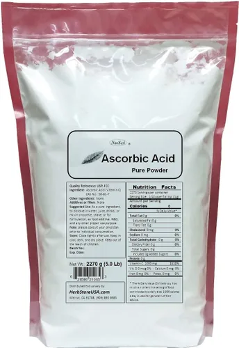 Miniatura 3 de el ácido ascórbico polvo de Vitamina C pura USP & FCC Calidad non-irradiated, 1