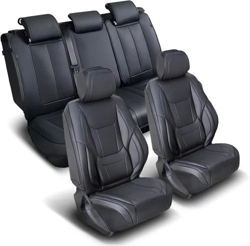 Miniatura 11 de Coverland Fundas de asiento de automóvil personalizadas compatibles con BMW X1 2013-2025, funda de asiento impermeable de espuma viscoelástica