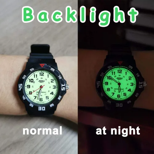 Miniatura 5 de Reloj analógico para niños, resistente al agua, para enseñar el tiempo, para niños y niñas, correa suave para aprender
