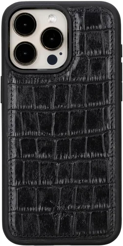 Miniatura 133 de Venito Lucca - Funda de piel compatible con Samsung Galaxy Note 10 (6,3 pulgadas), extra segura, con cubierta trasera acolchada, cocodrilo negro