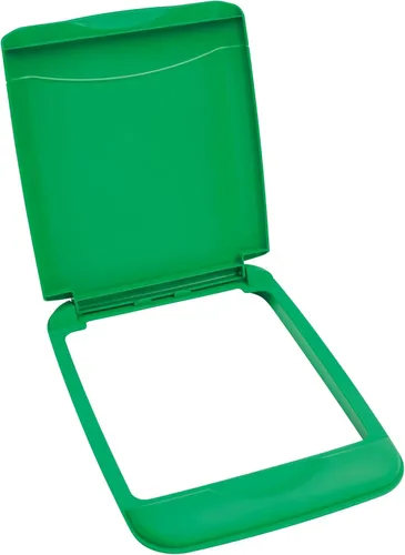 Miniatura 27 de Tapa para cubo de basura de 35 cuartos de galón, de la marca Rev-A-Shelf plateado