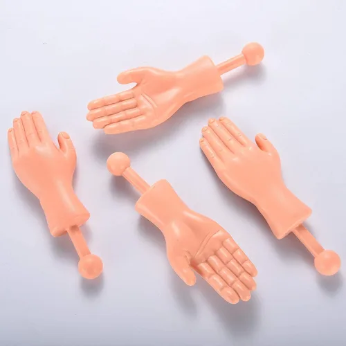 Miniatura 4 de DR DINGUS Tiny Hands - Juego de desafío con 2 pares de manos, 120 desafíos, pequeña marioneta pequeña y pequeña, haz reír a cualquiera, hilaridad