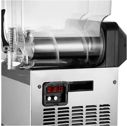 Miniatura 4 de YUEWO Electrodomésticos Herramientas de cocina Máquina de granizado de bebidas congeladas, 2 x 15 L, máquina de granizado de bebidas congeladas