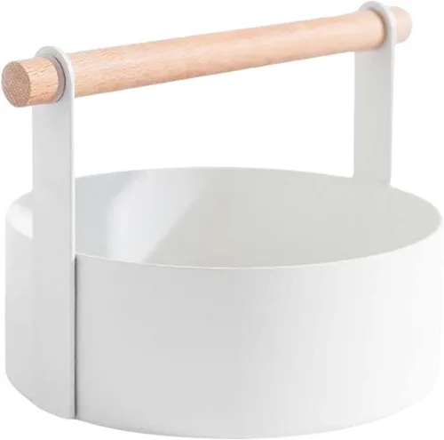 Miniatura 5 de Bandejas para servir de hierro con asa, bandeja para servir multiusos, soporte para postres para encimera, restaurante, mesa de comedor, boda
