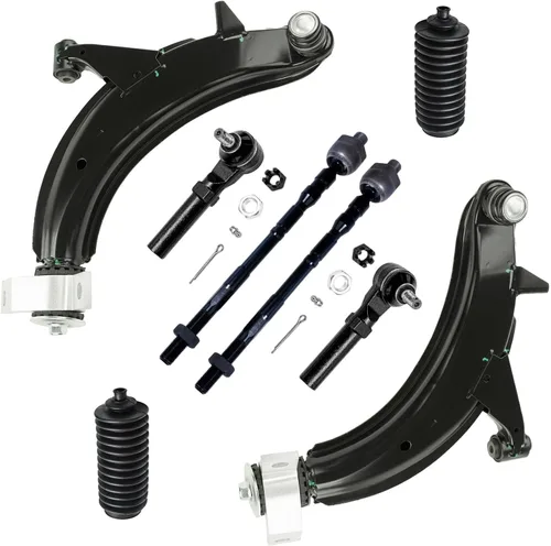 Miniatura 246 de Detroit Axle - Kit de brazos de control de extremo de 8 piezas para Toyota 2001-2003 Highlander 2002-2003 Camry Lexus ES300, 2 conjuntos de brazos