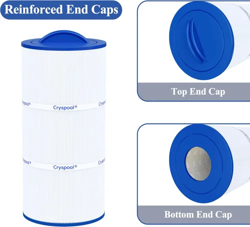 Miniatura 4 de Cryspool® 08010 Filtro compatible con Caldera Utopia 73722, 1039607, C-8399, PCD100W, FC-3965, cartucho de filtro de spa de 100 pies cuadrados, 1