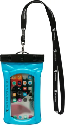 Miniatura 12 de geckobrands Bolsa seca flotante para teléfono, bolsa impermeable y flotante, se adapta a la mayoría de los modelos de iPhone y Samsung Galaxy Verde