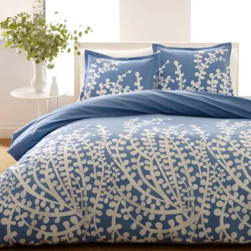 Miniatura 8 de City Scene - Juego de funda de edredón tamaño King, ropa de cama 100% algodón suave para comodidad durante todo el año, juego de cama de 3 piezas