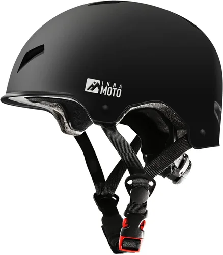 Casco de patineta para adultos - Casco de seguridad certificado ajustable para patinaje, bicicleta, monopatín, ciclismo, patinaje, patinaje, cascos