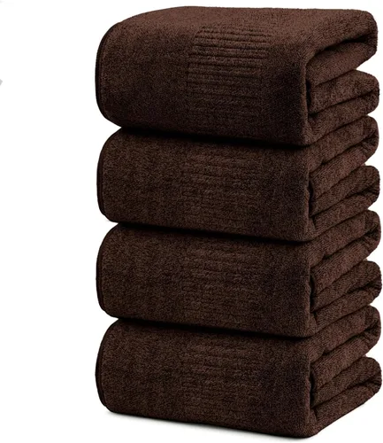 Miniatura 12 de SEISSO Toallas de baño, extra absorbentes y de secado rápido, toallas de fibra ligera, toalla de baño grande y suave de primera calidad