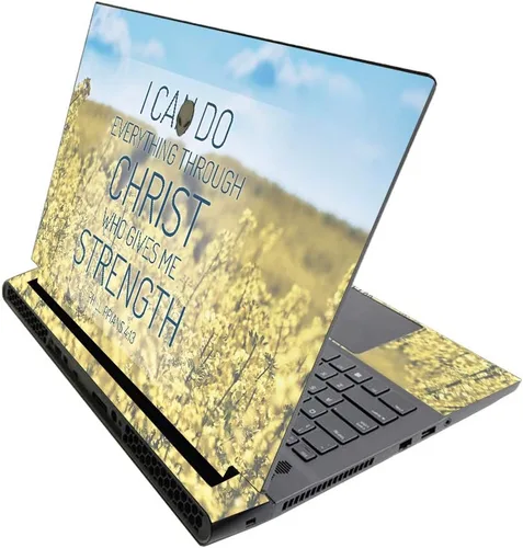 Miniatura 56 de MightySkins - Skin brillante con purpurina para Alienware M17 R3 (2020) y M17 R4 (2021) - Diversión de los años 90 Acabado duradero con purpurina