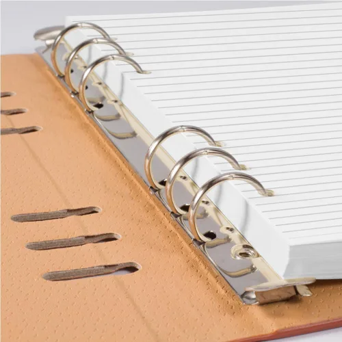 Miniatura 7 de Paquete de 3 repuestos de papel rayado A5 – 6 agujeros perforados, 300 hojas/600 páginas de papel rayado, recambios para planificador