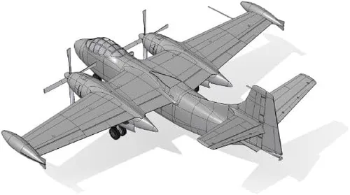 Miniatura 5 de Roden 063-1/72 - North American AJ-1 Savage, kit de modelo de plástico a escala