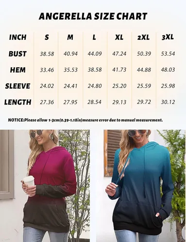 Miniatura 4 de Angerella - Suéteres con capucha para mujer, diseño con estampado de camuflaje y leopardo, con cordón ajustable y bolsillo