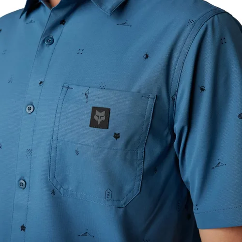 Miniatura 4 de Fox Racing Ranger SS - Camiseta tejida con botones para bicicleta de montaña