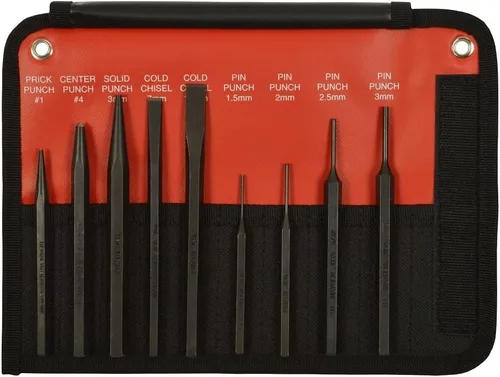 Miniatura 20 de Mayhew Tools 90402 Juego de punzón y cincel, acabado explosivo, 5 piezas