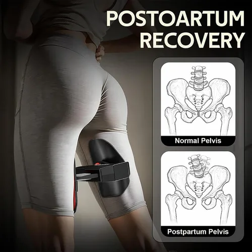 Miniatura 9 de Entrenador de suelo pélvico, equipo de ejercicio Kegel para hombres y mujeres, ejercitador de muslos y piernas para fuerza central, dispositivo