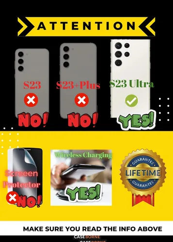 Miniatura 4 de CaseBorne V - Funda protectora para Samsung Galaxy S23 Ultra 5G (anteriormente ArmadilloTek), [tecnología de protección definitiva] Funda protectora
