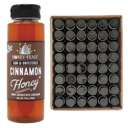 Miniatura 23 de Honey Feast, Miel de Flor Silvestre, 12 Onza