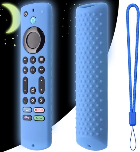Miniatura 10 de Funda de silicona de 6.2 pulgadas para Fire TV Stick 2023 4K Max 2nd/Fir TV Omni Series/FireTV 4-Series Remote, Toshiba/Insignia FirTV con cordón