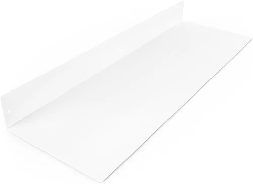 Miniatura 6 de Estante Flotante Lineal Hecho en EE.UU. - Acero Forjado Fabricado en EE.UU. - Estante Industrial de Metal de Servicio Pesado Montado en Pared