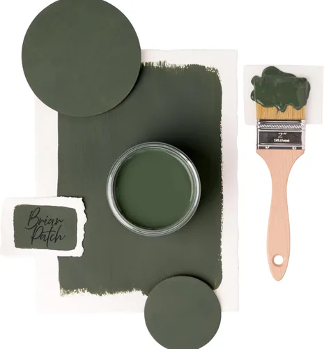 Miniatura 188 de Dixie Belle Paint Company - Pintura con acabado de tiza para muebles, color negro (Caviar), 1 galón, 128 fl oz, pintura mineral color rosa intenso