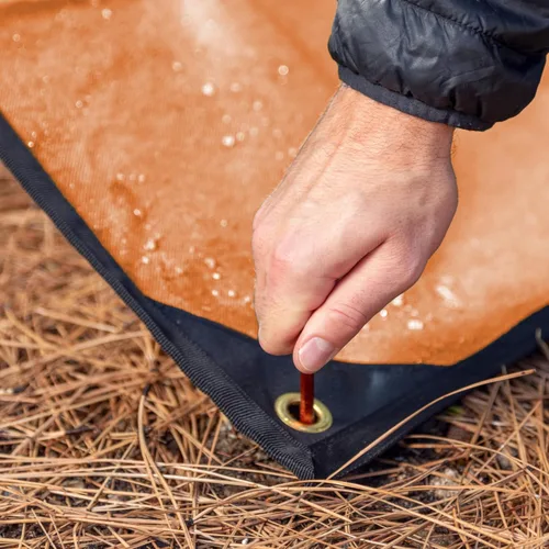 Miniatura 3 de Arcturus XL - Lona de supervivencia – Lona térmica reflectante aislada para campamento, 8.5 x 12 pies (naranja)