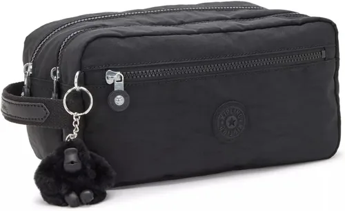 Miniatura 5 de Kipling Neceser Agot para mujer, organizador de viaje ligero, kit de cosméticos de nailon, Negro (Black Noir), Neceser Agot para mujer, organizador