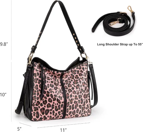 Miniatura 6 de Montana West Shoulder Bag Concealed Carry Purses and Handbags for Women Shoulder Bag